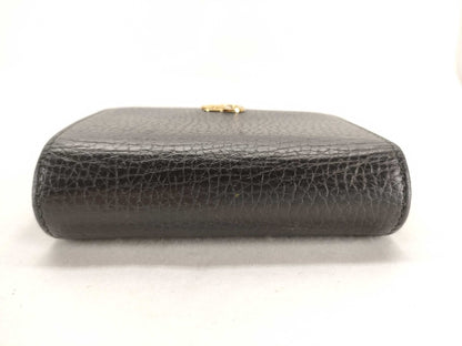 GUCCI GG Marmont Leather Tri-Fold Compact Wallet
