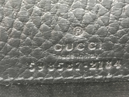 GUCCI GG Marmont Leather Tri-Fold Compact Wallet