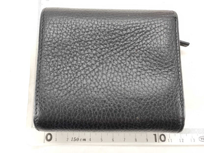 GUCCI GG Marmont Leather Tri-Fold Compact Wallet
