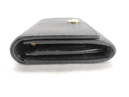 GUCCI GG Marmont Leather Tri-Fold Compact Wallet