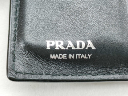 PRADA Leather Bifold Wallet