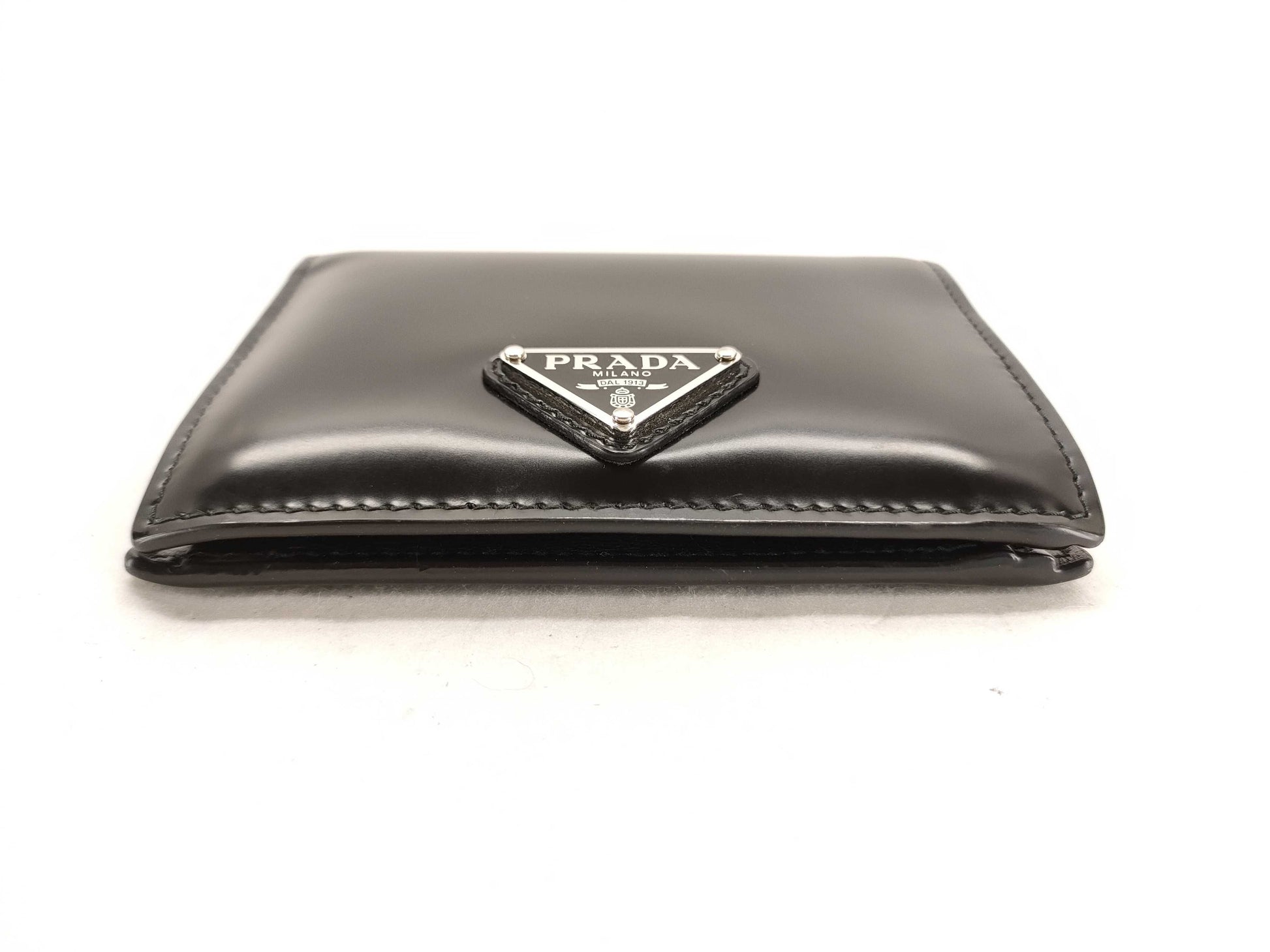 PRADA Leather Bifold Wallet