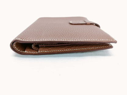 HERMES Leather Jura Wallet