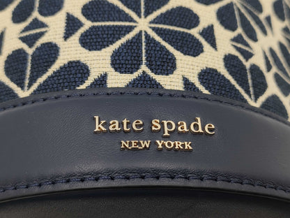 Kate Spade Jacquard Flower Bucket Drawstring Shoulder Bag