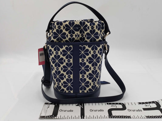 Kate Spade Jacquard Flower Bucket Drawstring Shoulder Bag