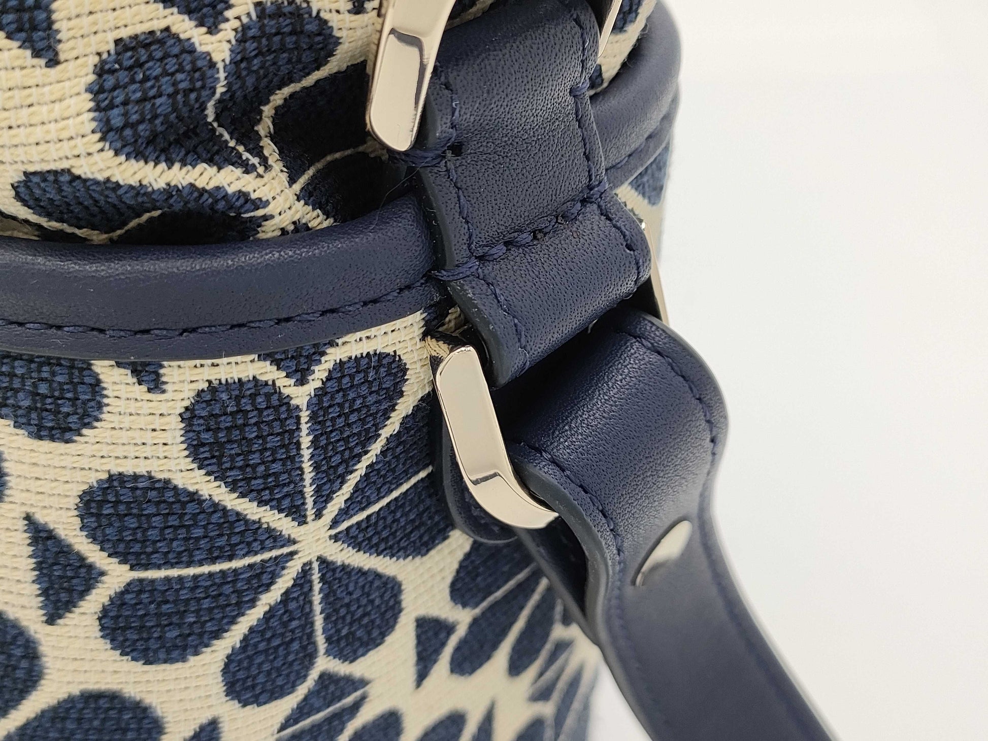 Kate Spade Jacquard Flower Bucket Drawstring Shoulder Bag