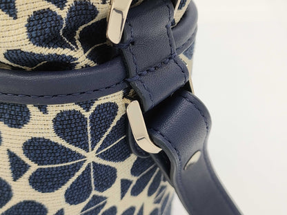 Kate Spade Jacquard Flower Bucket Drawstring Shoulder Bag