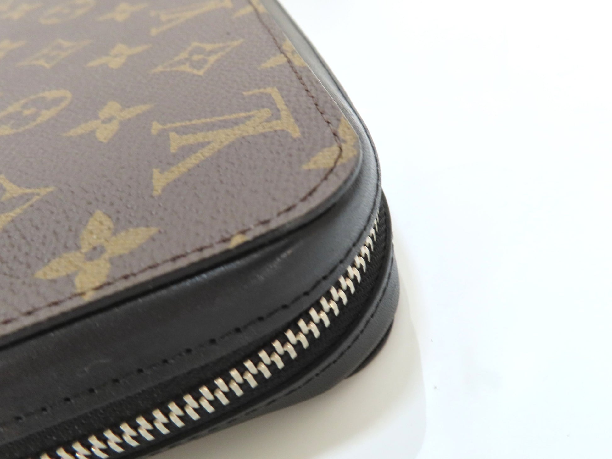 LOUIS VUITTON Monogram Macassar Zippy XL Wallet M61506 CA3185