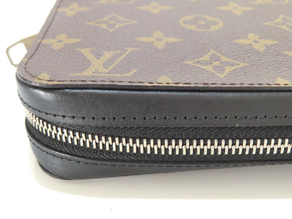 LOUIS VUITTON Monogram Macassar Zippy XL Wallet M61506 CA3185