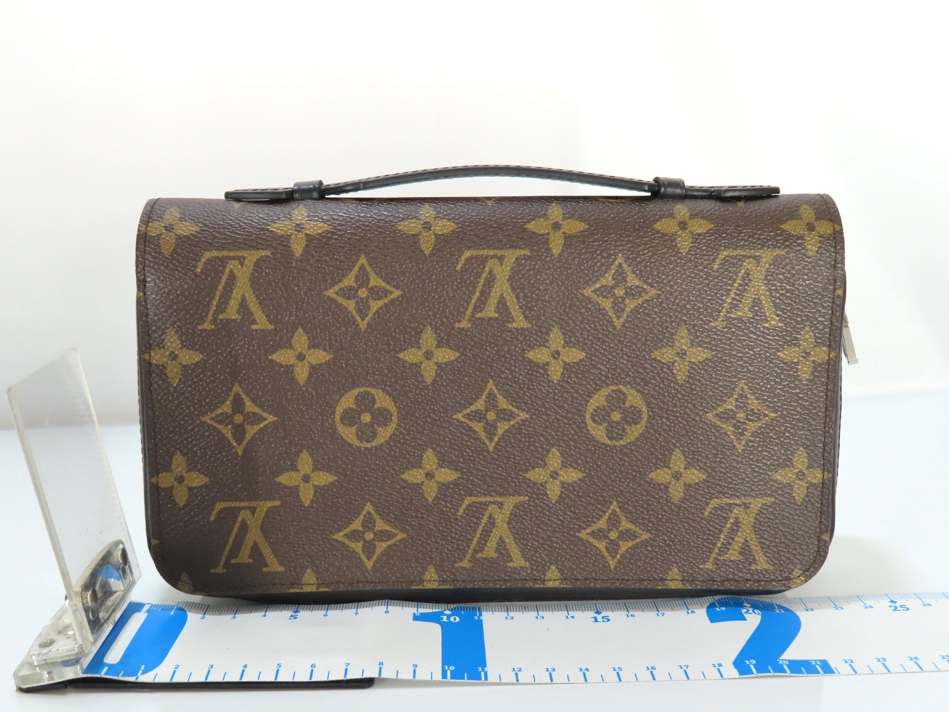 LOUIS VUITTON Monogram Macassar Zippy XL Wallet M61506 CA3185
