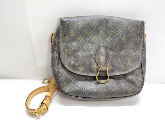 LOUIS VUITTON Monogram Saint-Cloud 884VI Shoulder Bag