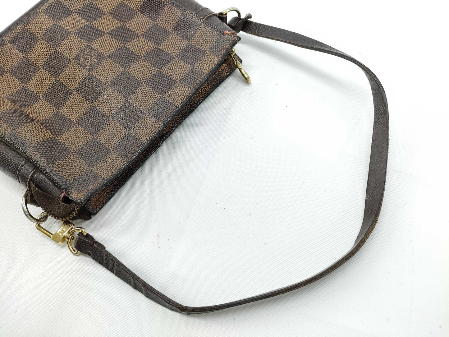 LOUIS VUITTON N51982 Damier LOUIS VUITTON N51982 Damier LOUIS VUITTON Damier Truth Makeup Pouch Mini Handbag SP0020 Pouch Pouch