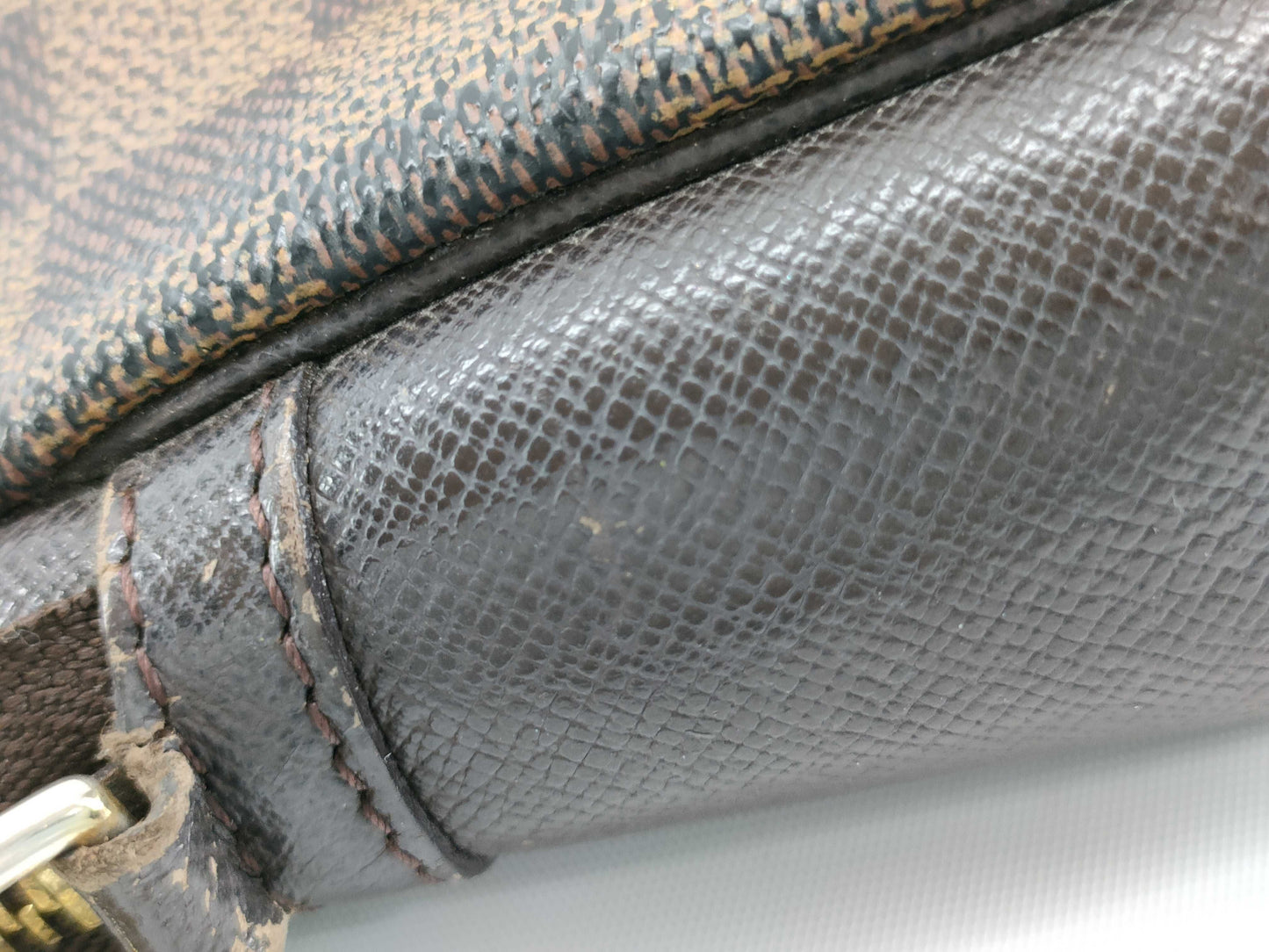 LOUIS VUITTON N51982 Damier LOUIS VUITTON N51982 Damier LOUIS VUITTON Damier Truth Makeup Pouch Mini Handbag SP0020 Pouch Pouch
