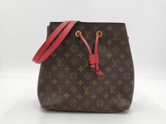 LOUIS VUITTON M44021 Monogram NeoNoe Coquelicot Shoulder Bag