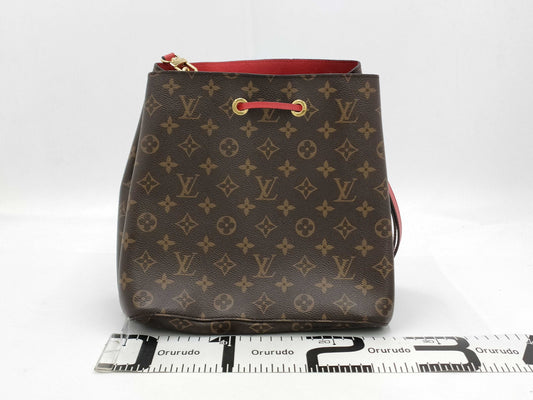 LOUIS VUITTON M44021 Monogram NeoNoe Coquelicot Shoulder Bag