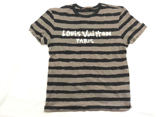 LOUIS VUITTON Graffiti Men's T-shirt