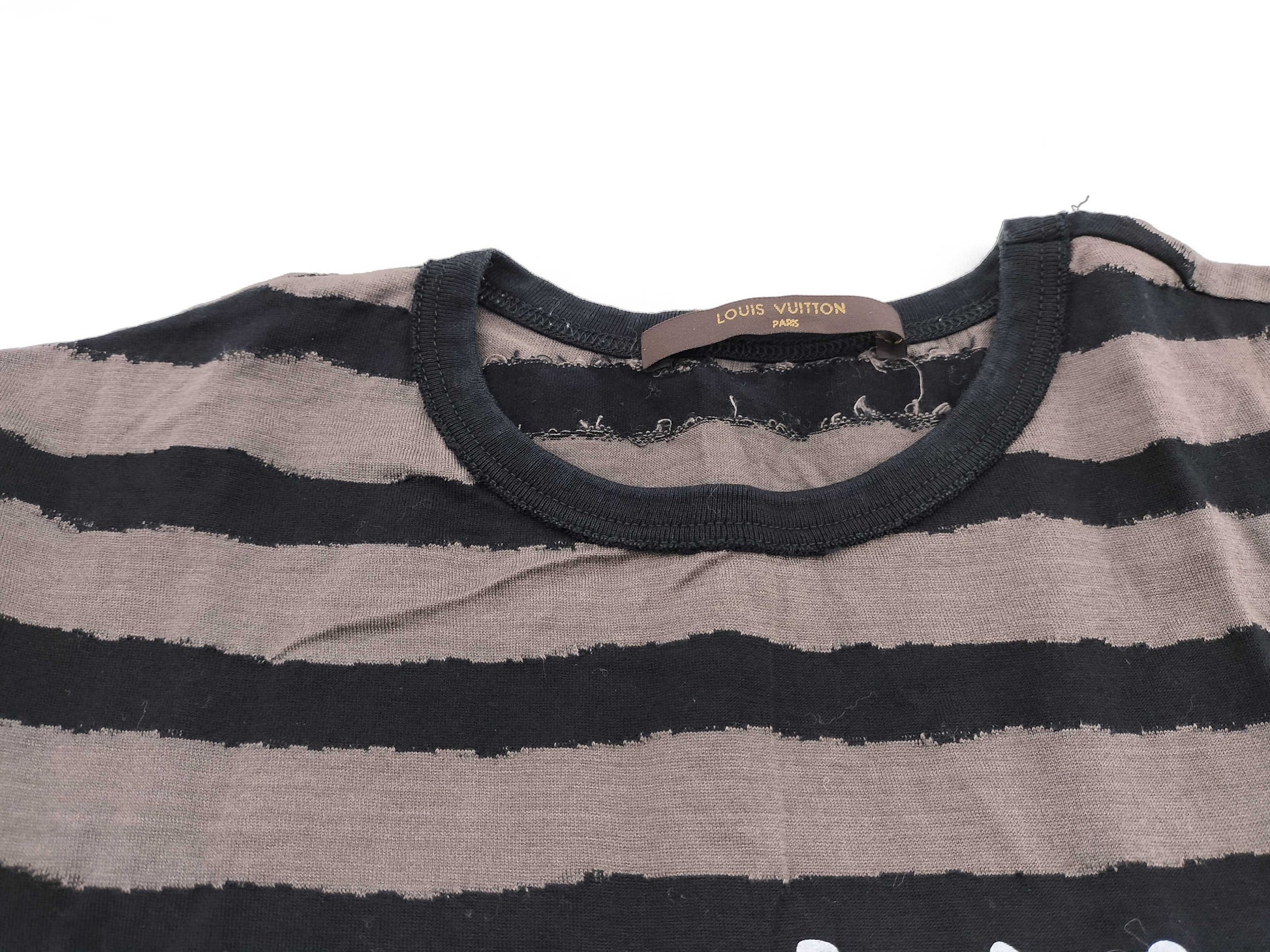 LOUIS VUITTON Graffiti Men's T-shirt