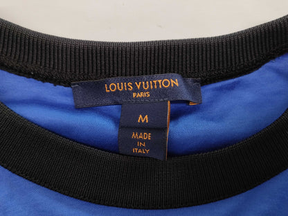 LOUIS VUITTON Dress FHR025RVY Logo Patch Size M Dress