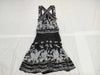 CHANEL Vintage Dress 06P P28235 100% Silk Camellia Button Size 36 Dress