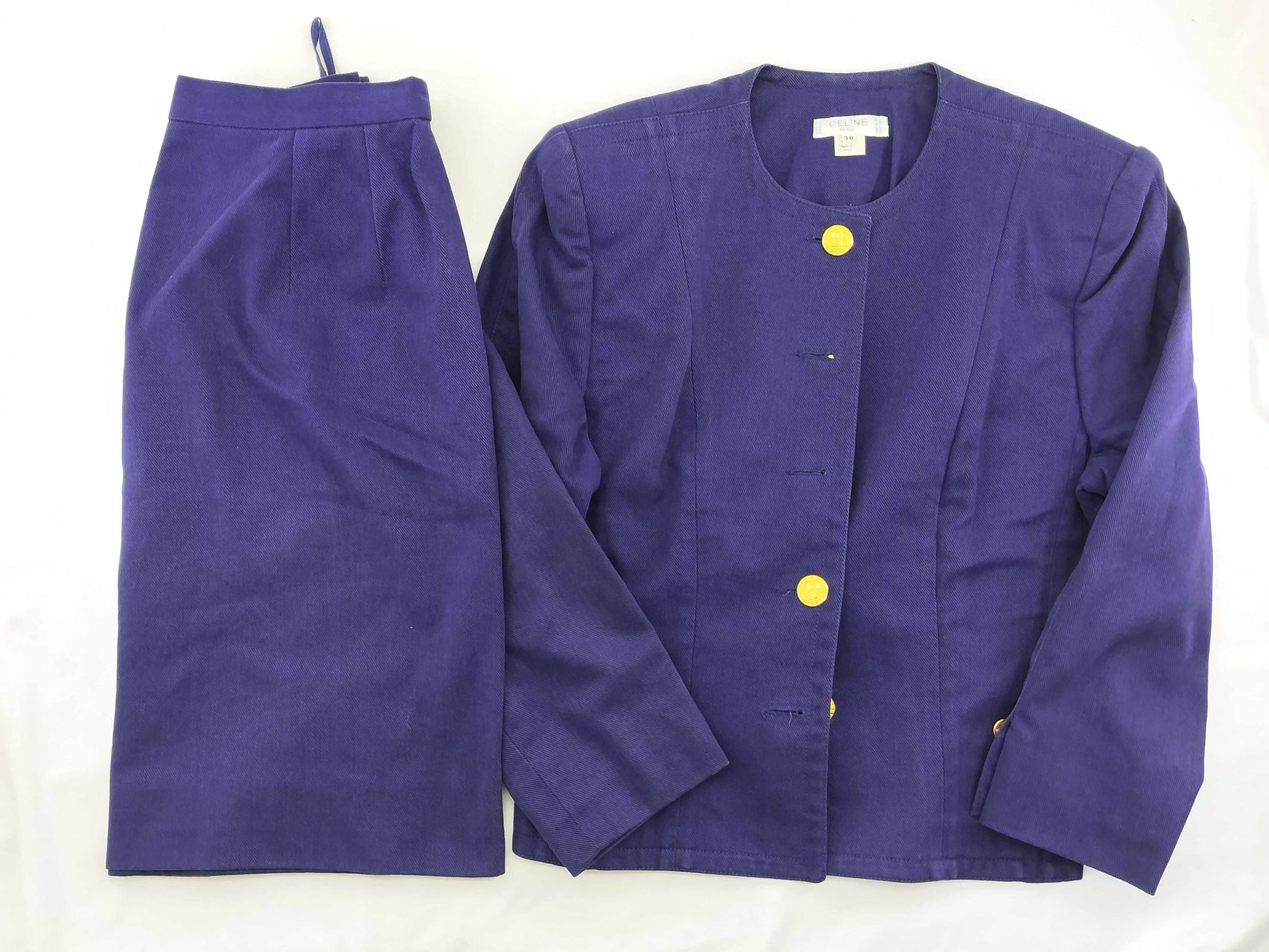 CELINE Vintage Triomphe Button Set Other Apparel