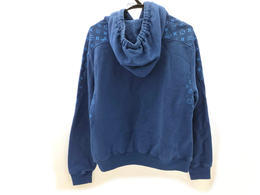 LOUIS VUITTON Monogram Circle Cut Hoodie 22AW Men's Tops