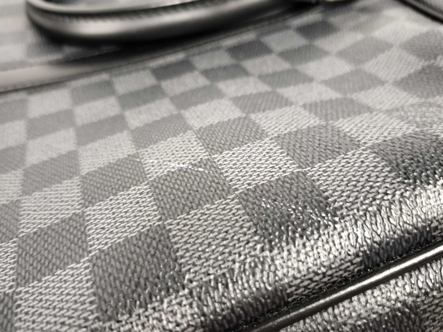 LOUIS VUITTON N41125 Damier Graphite LV Graphite Porte-Document Voyage N41125 BA4110 Business Bag