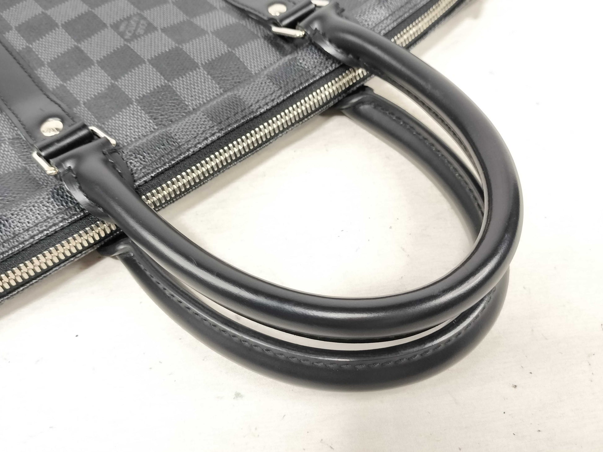LOUIS VUITTON N41125 Damier Graphite LV Graphite Porte-Document Voyage N41125 BA4110 Business Bag