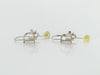 Dior Logo Silver Earrings