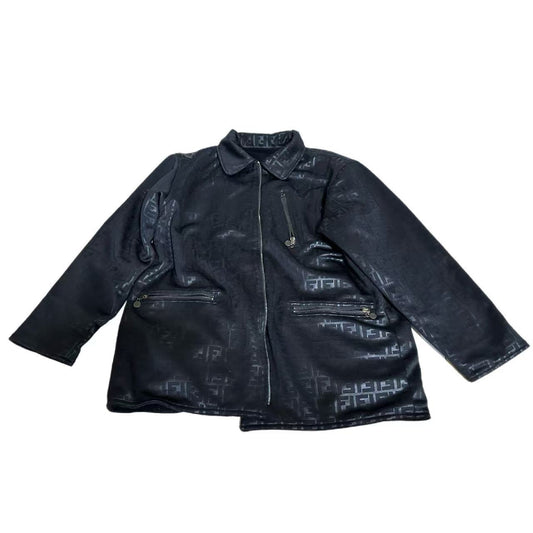 FENDI Zucca reversible coat