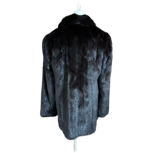 MOON CRESENT BLACKGLAMA 17 fur coat