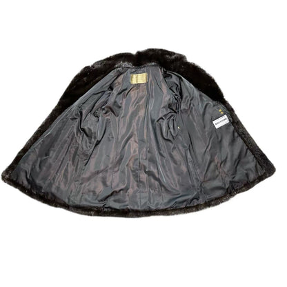 MOON CRESENT BLACKGLAMA 17 fur coat