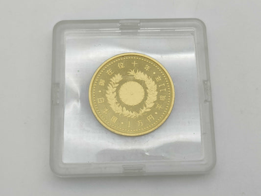 10,000 Yen Gold Coin, 24K Gold, 20.0g, Other Small Items 