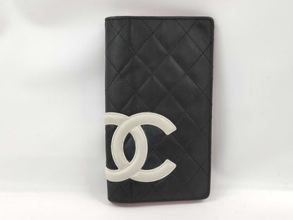 CHANEL Cambon Line Long Wallet with Coco Mark