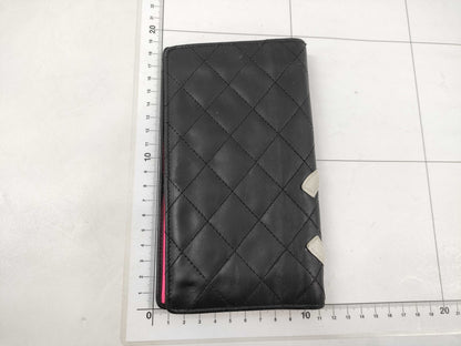 CHANEL Cambon Line Long Wallet with Coco Mark