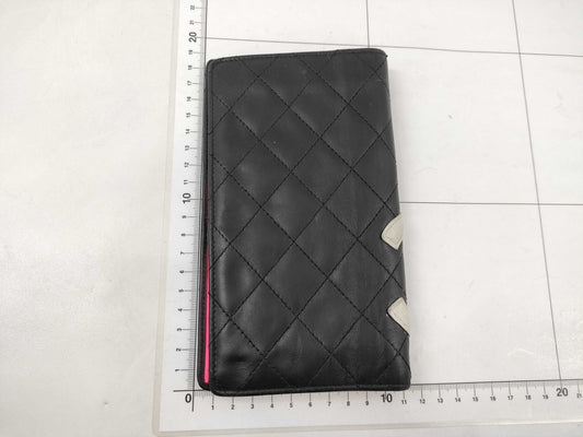 CHANEL Cambon Line Long Wallet with Coco Mark
