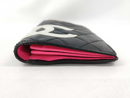 CHANEL Cambon Line Long Wallet with Coco Mark