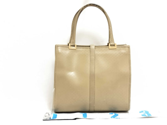 GUCCI Jackie Tote Bag / 002 1065 / Jackie / Micro GG / Leather / Beige Tote Bag
