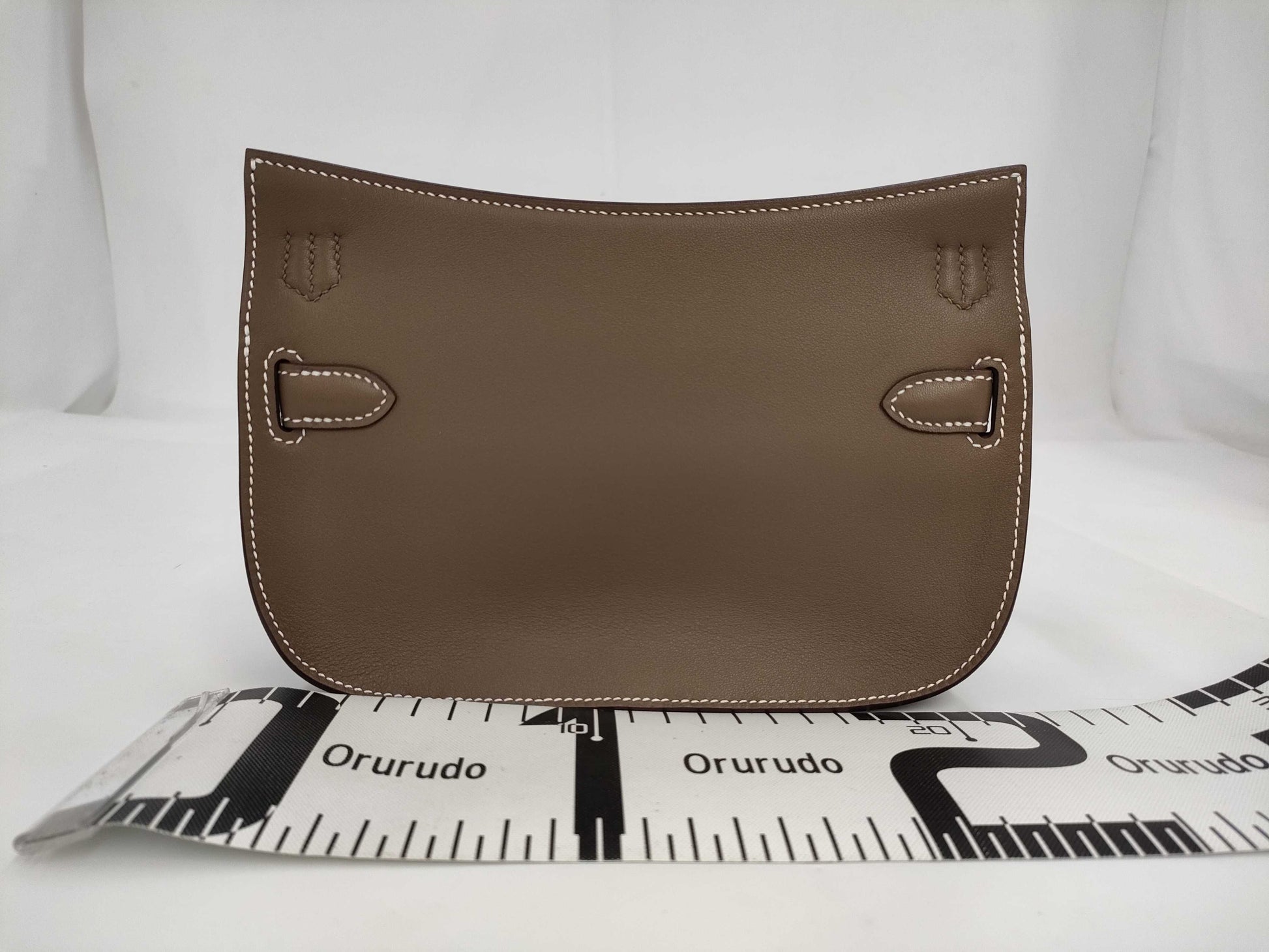 HERMES/Shoulder Bag/Gypsiere Mini/Evercolor/Etoupe/W Stamped Shoulder Bag