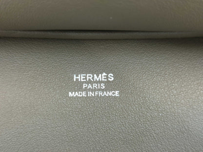 HERMES/Shoulder Bag/Gypsiere Mini/Evercolor/Etoupe/W Stamped Shoulder Bag