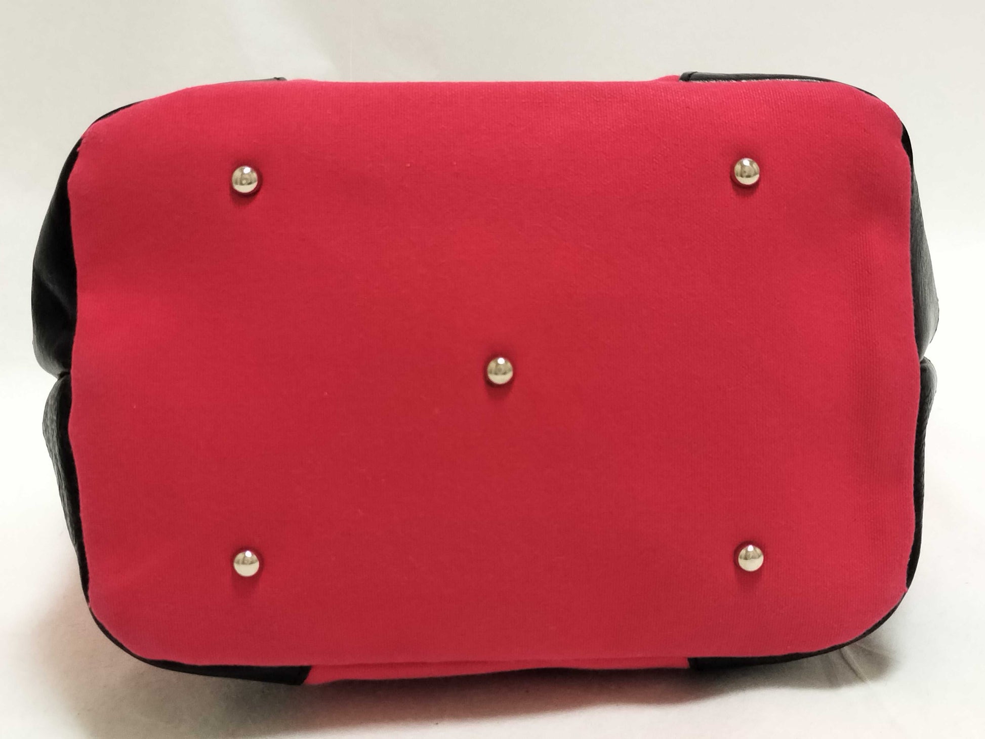 Vivienne Westwood Tote Bag/Tiny Orb/Canvas/Red Tote Bag