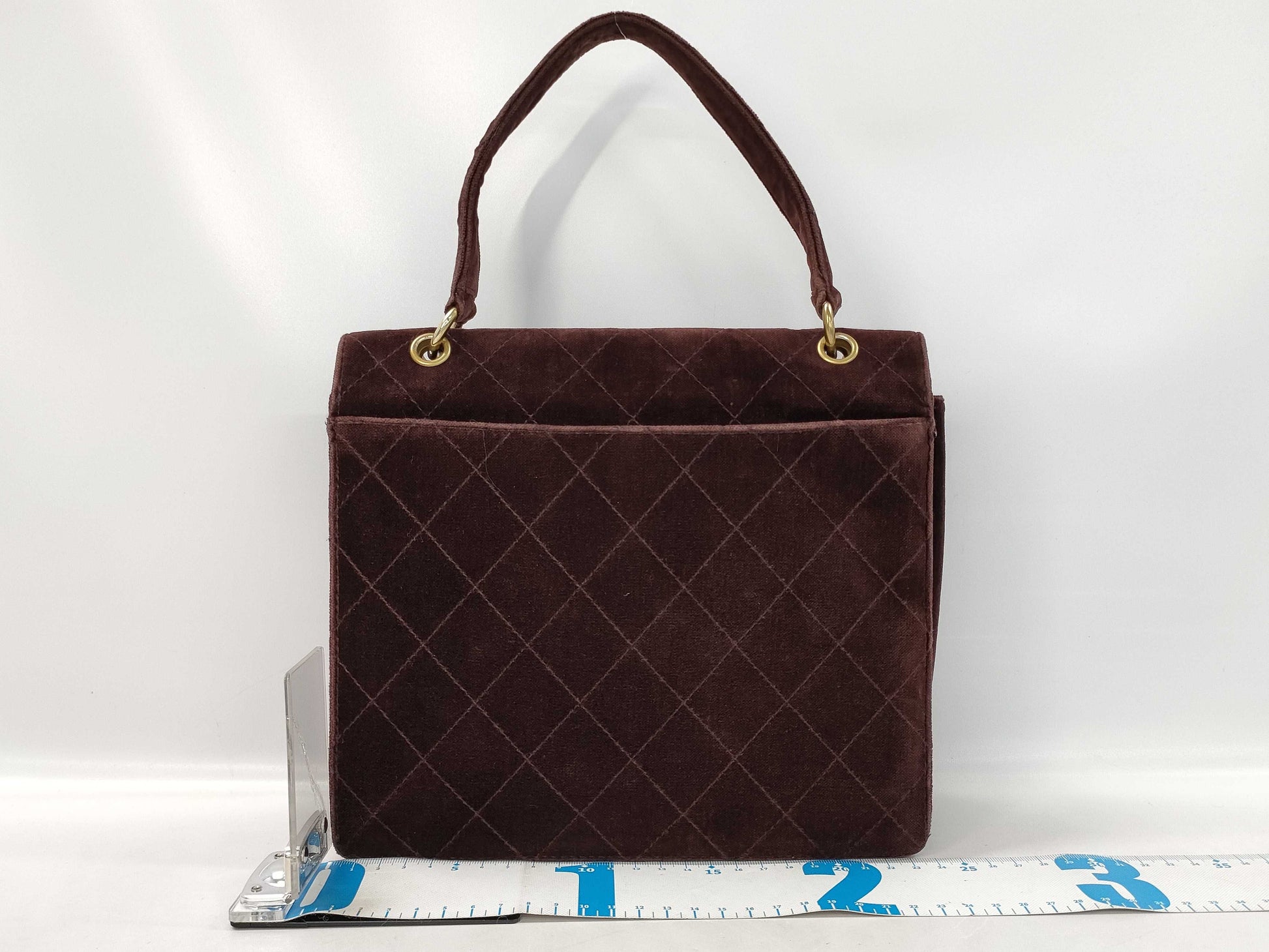 CHANEL CHANEL Matelasse Handbag Corduroy Handbag
