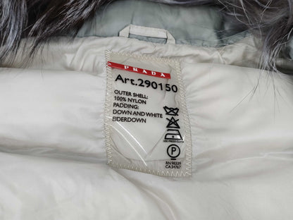 PRADA PRADA Prada Triangle Plate Down Jacket Size 38 Jacket