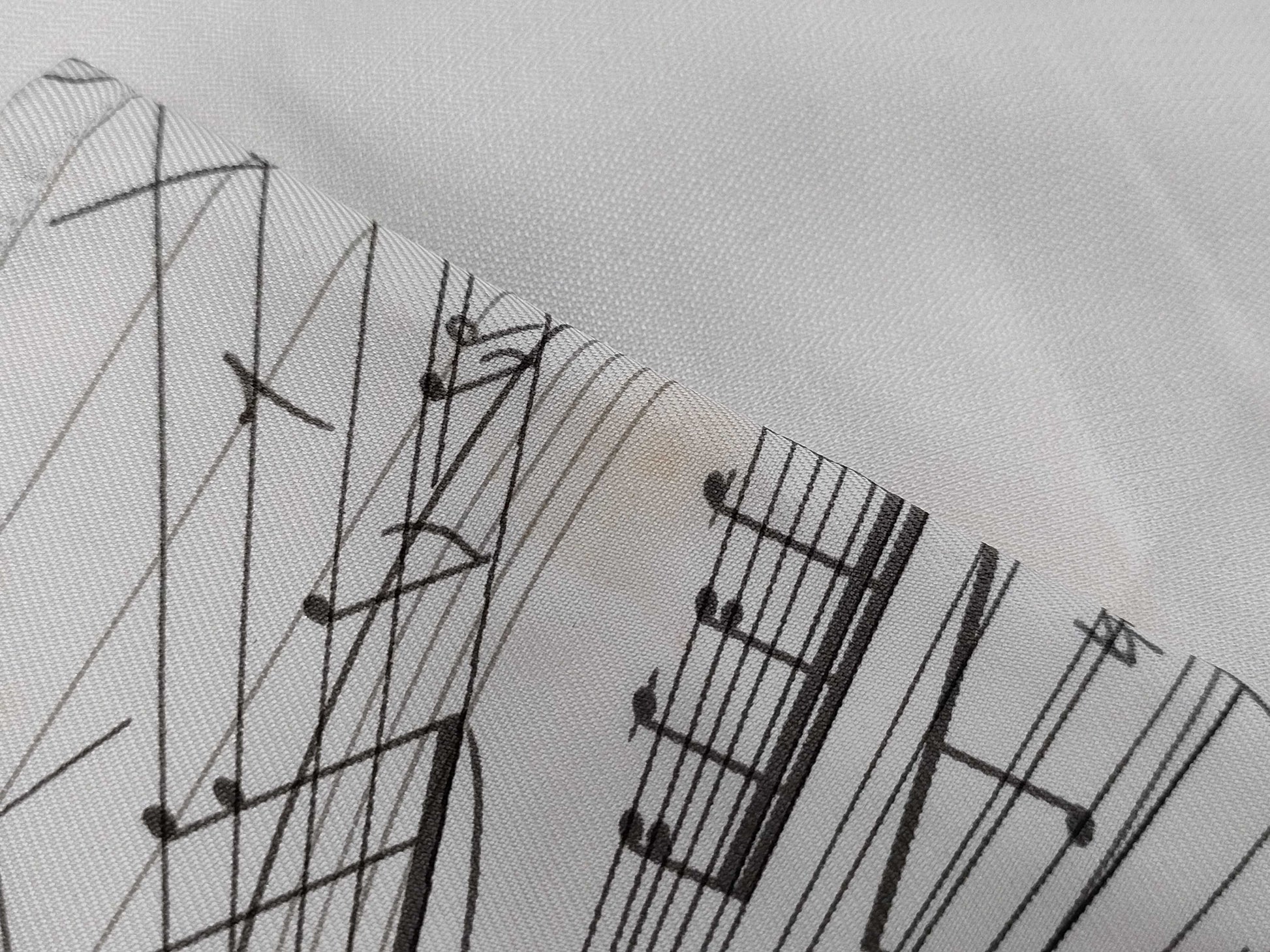 HERMES HERMES Accordion Blouse Shirt Musical Note 38 Shirt