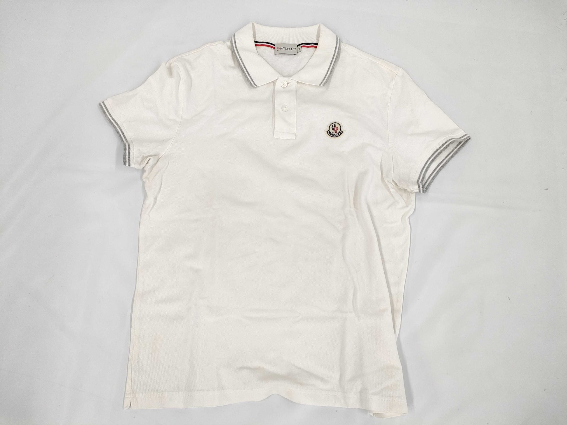 MONCLER MONCLER Moncler Logo Polo Shirt M T-shirt