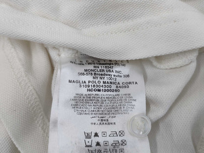 MONCLER MONCLER Moncler Logo Polo Shirt M T-shirt