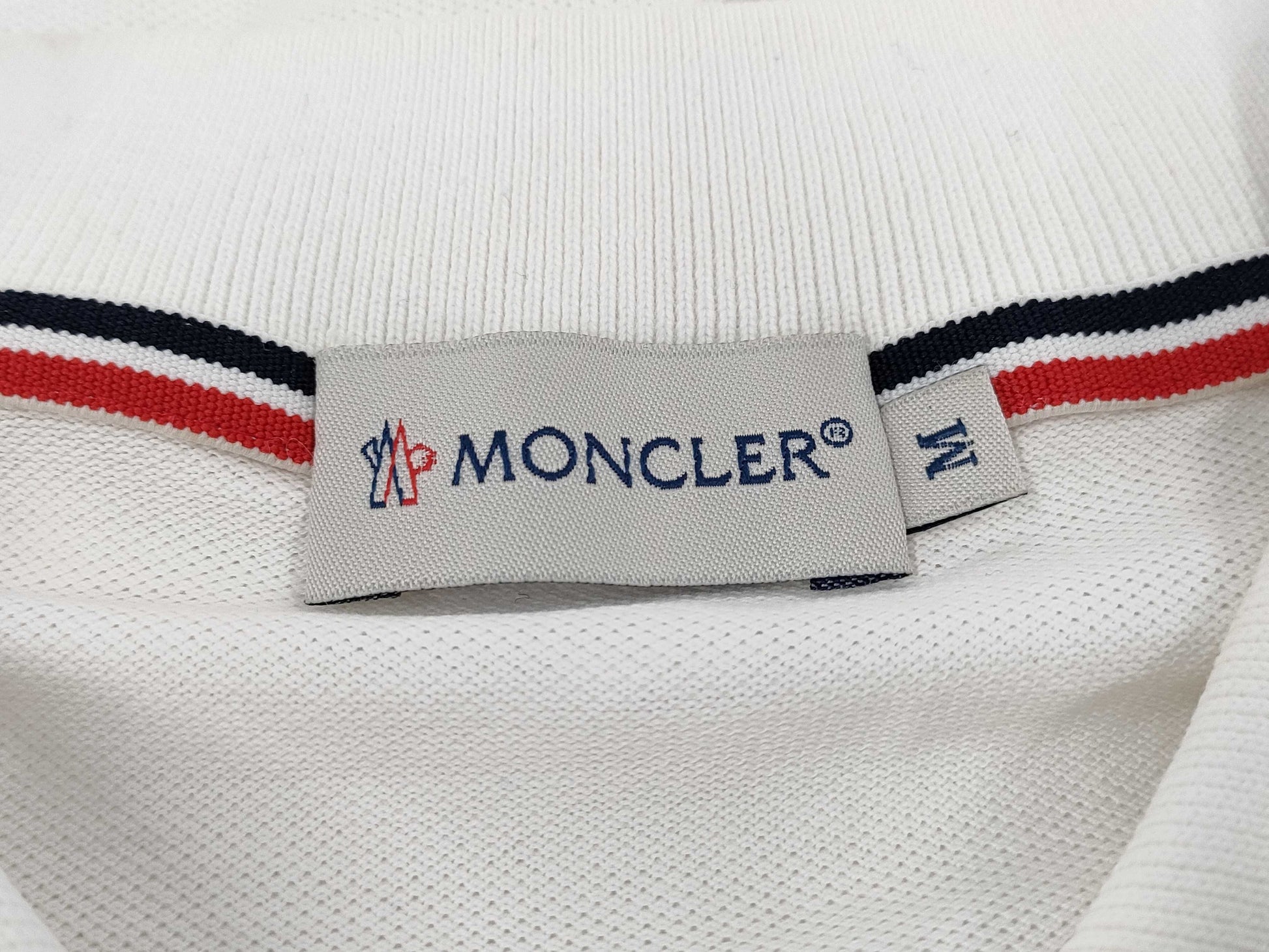 MONCLER MONCLER Moncler Logo Polo Shirt M T-shirt