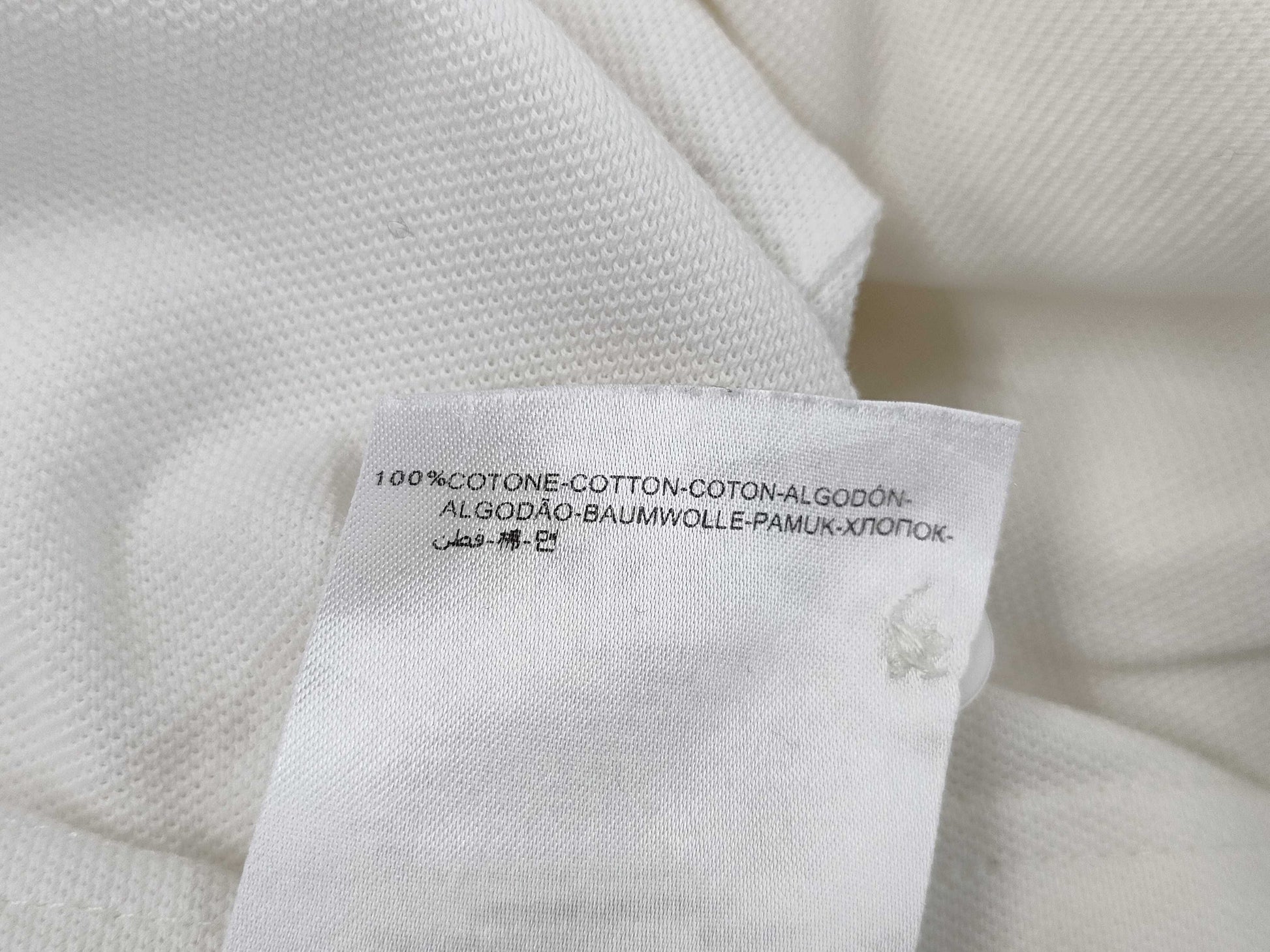 MONCLER MONCLER Moncler Logo Polo Shirt M T-shirt