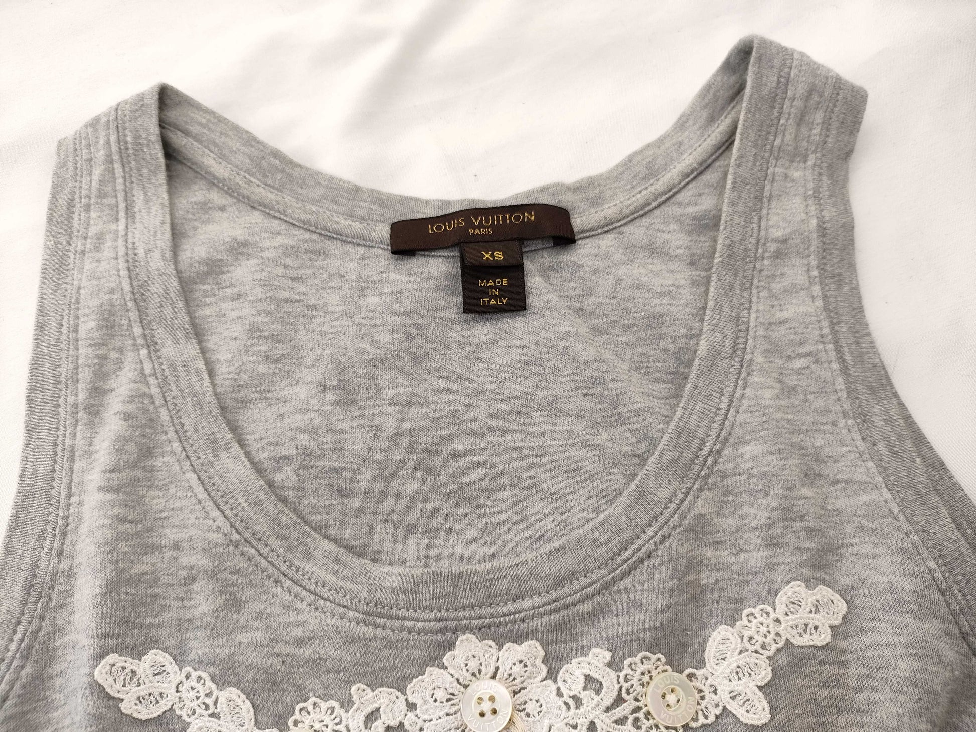 LOUIS VUITTON LOUIS VUITTON Louis Vuitton Butterfly Tank Top XS Tops