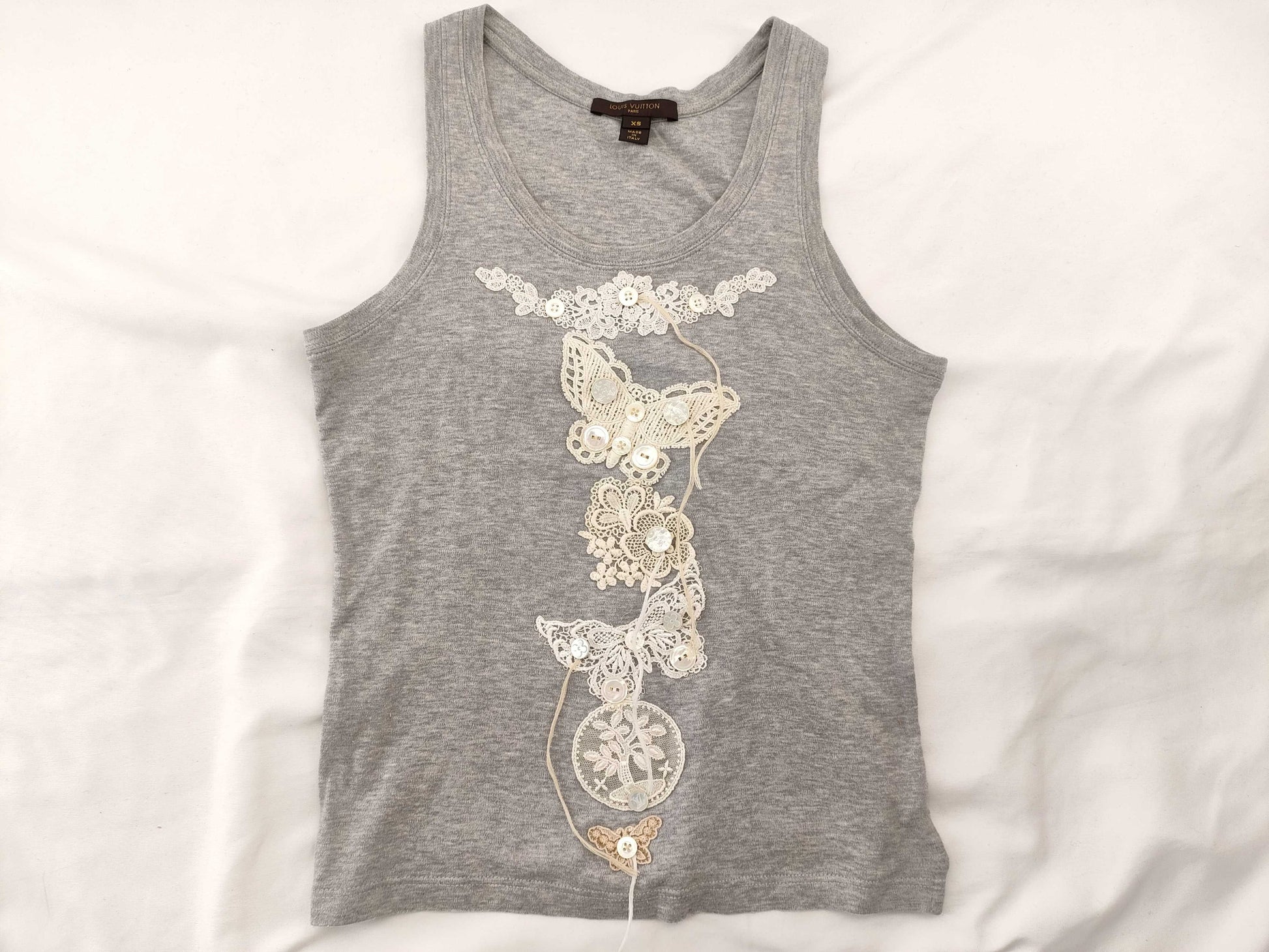 LOUIS VUITTON LOUIS VUITTON Louis Vuitton Butterfly Tank Top XS Tops
