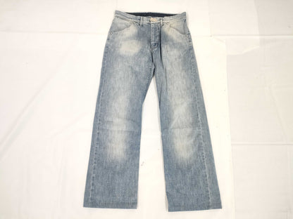 LOUIS VUITTON LOUIS VUITTON Louis Vuitton Buckle Denim Jeans, Size 38, Pants